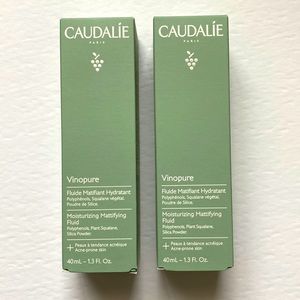 2 x Caudalie Vinopure Moisturizing Mattifying Fluid BNIB